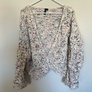 Moon & Madison Knitted cropped cardigan
